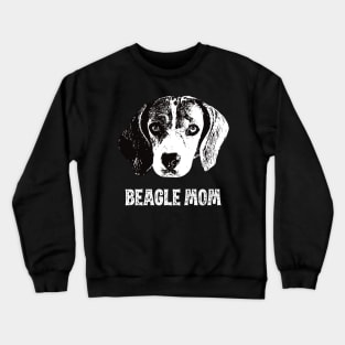 Beagle Mom Beagle Design Crewneck Sweatshirt